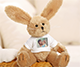 Lapin en peluche