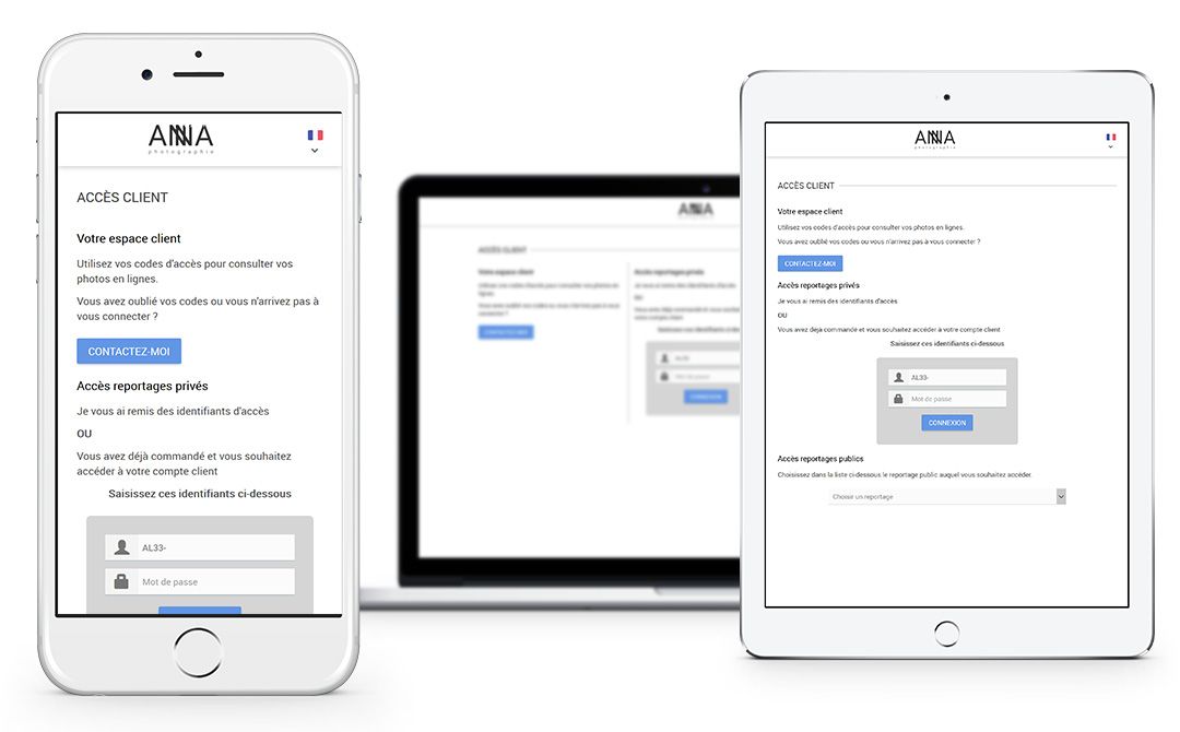 Page d'acc�s simple � vos reportages en ligne